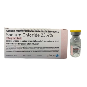 Sodium Chloride 23.4% 2.34g/10mL vial